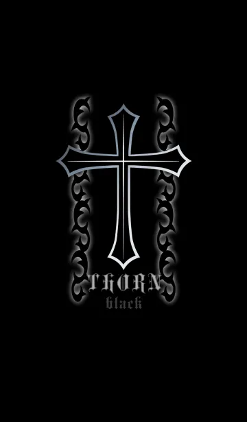 [LINE着せ替え] THORN blackの画像1