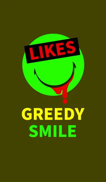 [LINE着せ替え] グリーディ スマイル スタイル 11の画像1