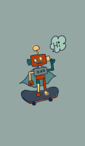 [LINE着せ替え] ぼくはヒーローの画像1