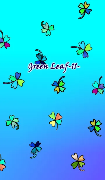 Green Leaf-11- Sky Blueの着せ替えメイン画像
