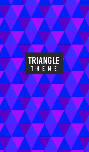 [LINE着せ替え] トライアングル スタイル 4の画像1