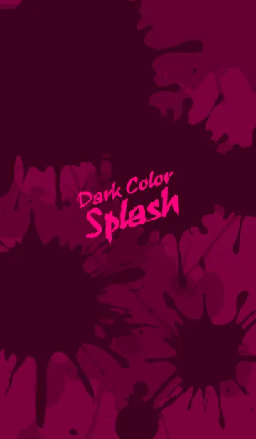 Dark Color Splash[Pink]Jの着せ替えメイン画像