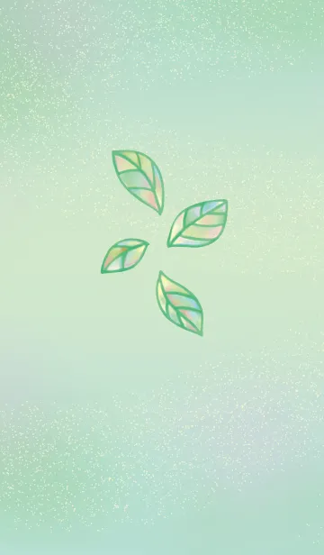 幸せを呼ぶリーフのLINE着せ替え