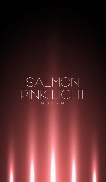 [LINE着せ替え] SALMON PINK LIGHT.の画像1