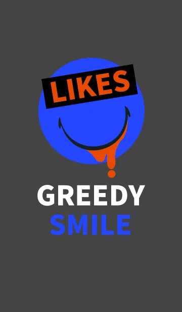 [LINE着せ替え] グリーディ スマイル スタイル 10の画像1