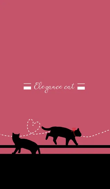 [LINE着せ替え] =Elegance cat=の画像1