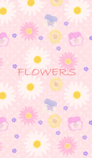 [LINE着せ替え] BEAUTIFUL FLOWERS3 Cute Pinkの画像1