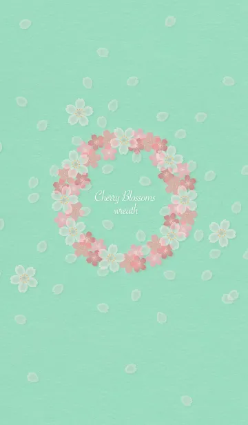[LINE着せ替え] SAKURAリースの画像1