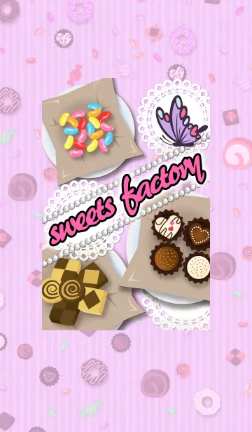 sweets factory-お菓子-の着せ替えメイン画像