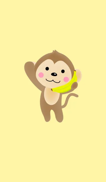 さるの着せかえのLINE着せ替え
