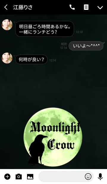 [LINE着せ替え] Moonlight Crowの画像3