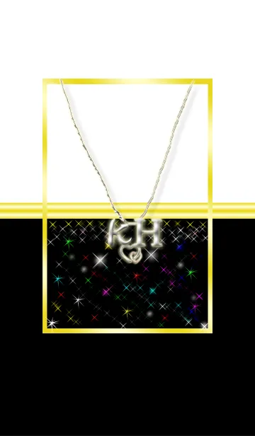 [LINE着せ替え] イニシャル K＆Hの画像1