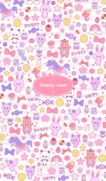 [LINE着せ替え] Dreamy room 2の画像1