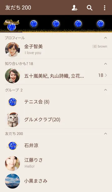 [LINE着せ替え] 9月生まれのサファイアの画像2