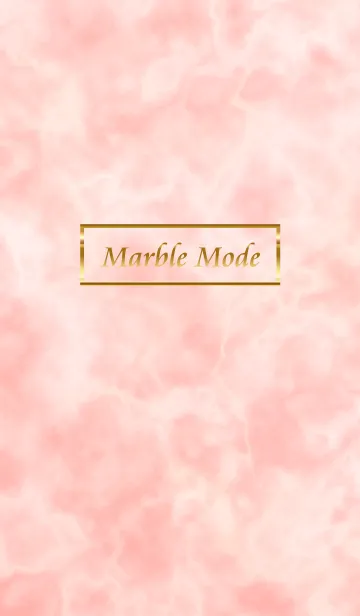 [LINE着せ替え] Marble mode Pink～大理石の画像1