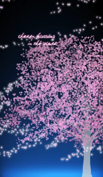 [LINE着せ替え] 夜桜.の画像1