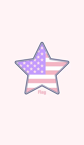 [LINE着せ替え] U.S. Star flag -PINK- Theme.の画像1