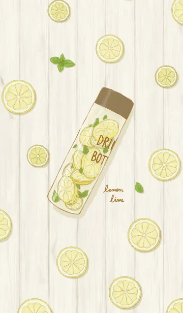 [LINE着せ替え] Lemon＆Lime Waterの画像1