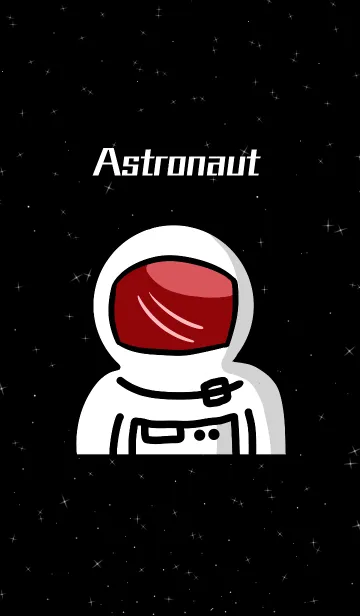 [LINE着せ替え] 宇宙飛行士ギャラクシー JP04の画像1
