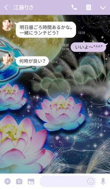 [LINE着せ替え] 聖なる月光の画像3