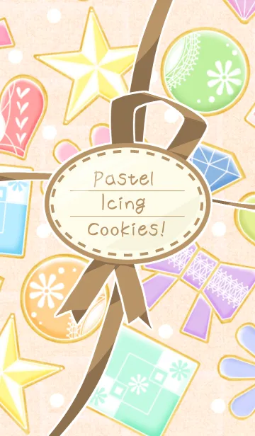 Pastel Icing Cookies ！のLINE着せ替え