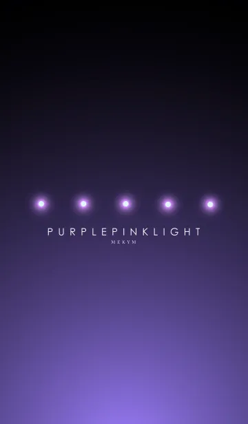 [LINE着せ替え] PURPLE PINK LIGHT -MEKYM-の画像1