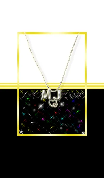 [LINE着せ替え] イニシャル M＆Jの画像1