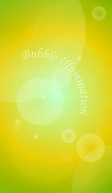 Bubble Illuminationの着せ替えメイン画像
