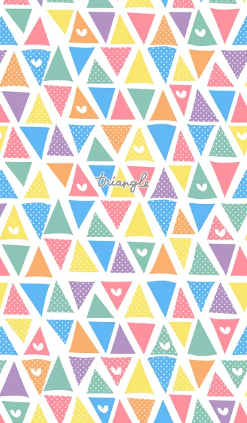 [LINE着せ替え] triangle4-colorful-jocの画像1