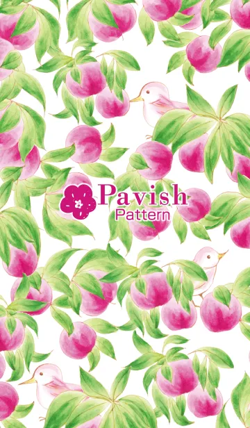 [LINE着せ替え] Clear Peach！の画像1