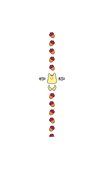 [LINE着せ替え] RISURISU 4の画像1