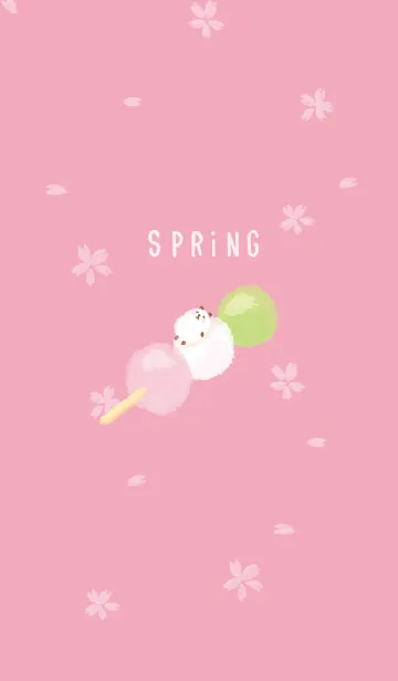 [LINE着せ替え] 春のパンダの画像1