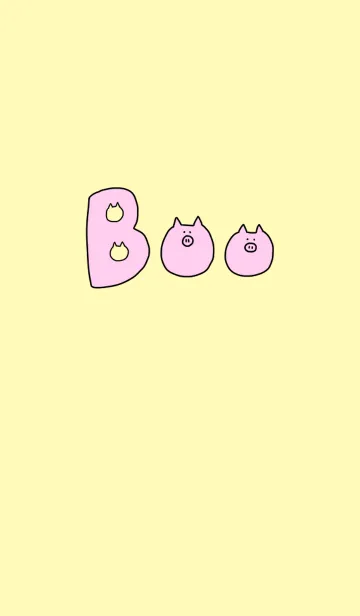 [LINE着せ替え] Boo 1の画像1