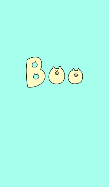 [LINE着せ替え] Boo 5の画像1