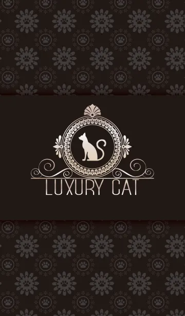 [LINE着せ替え] ラグジュアリーキャット_01の画像1
