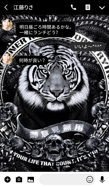 [LINE着せ替え] タイガー＆ドラゴン 3の画像3