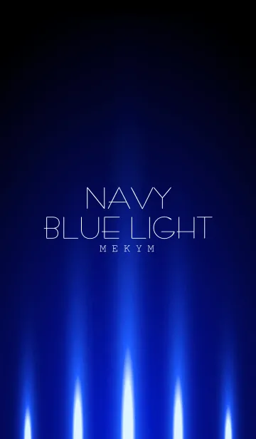 [LINE着せ替え] NAVY BLUE LIGHT.の画像1
