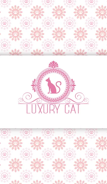 [LINE着せ替え] ラグジュアリーキャット_03の画像1