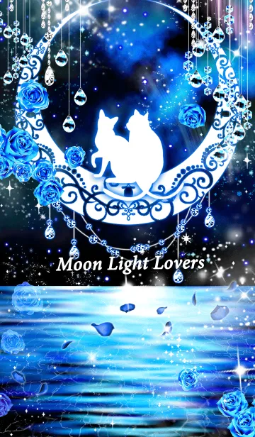 [LINE着せ替え] Moon Light Loversの画像1