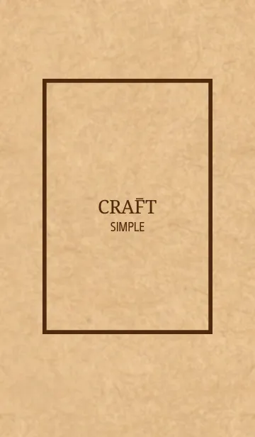 [LINE着せ替え] CRAFT Simple Styleの画像1