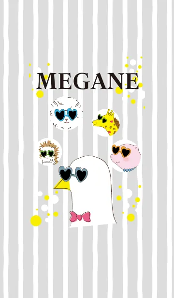 [LINE着せ替え] MEGANE 3の画像1