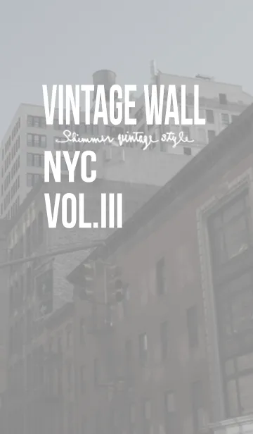 [LINE着せ替え] VINTAGE WALL IN NYC Vol. IIIの画像1