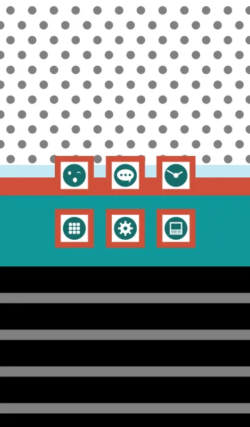 [LINE着せ替え] simple D 007の画像1