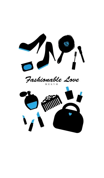 [LINE着せ替え] Fashionable Love 3の画像1
