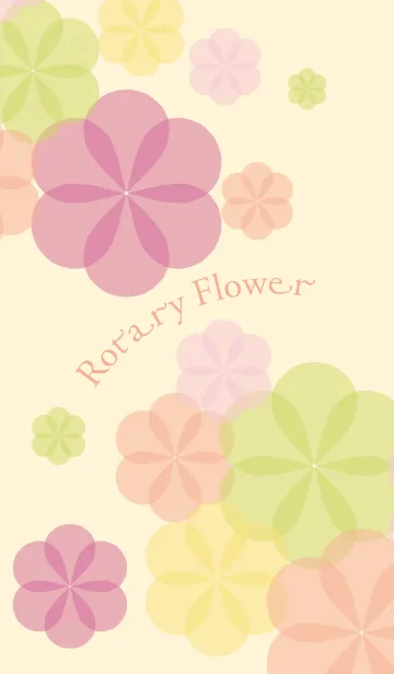 [LINE着せ替え] Rotary Flowerの画像1