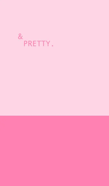 [LINE着せ替え] ＆ プリティー .の画像1