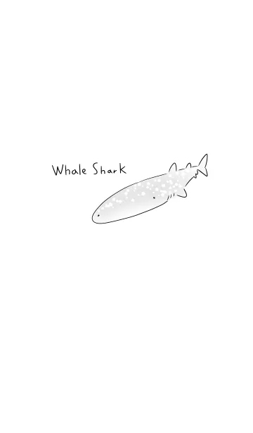 [LINE着せ替え] シンプル ジンベエザメの画像1