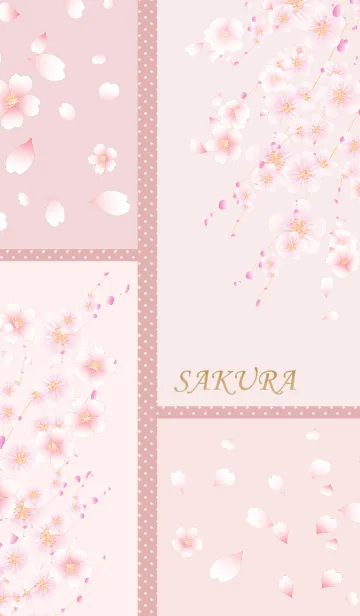 [LINE着せ替え] 春色♡さくらの画像1