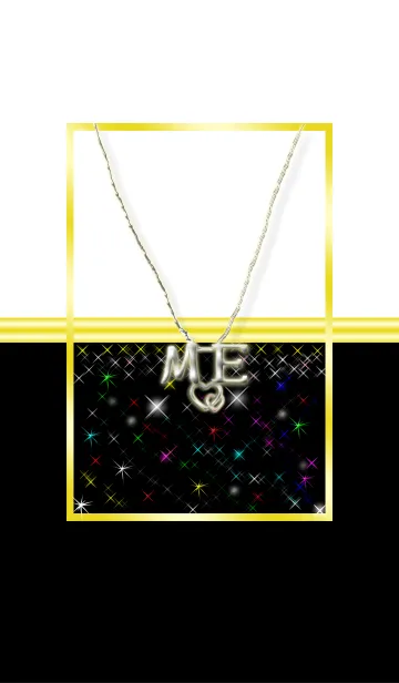 [LINE着せ替え] イニシャル M＆E❤の画像1