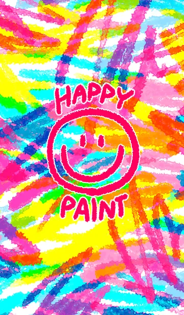 [LINE着せ替え] ハッピーペイントの画像1